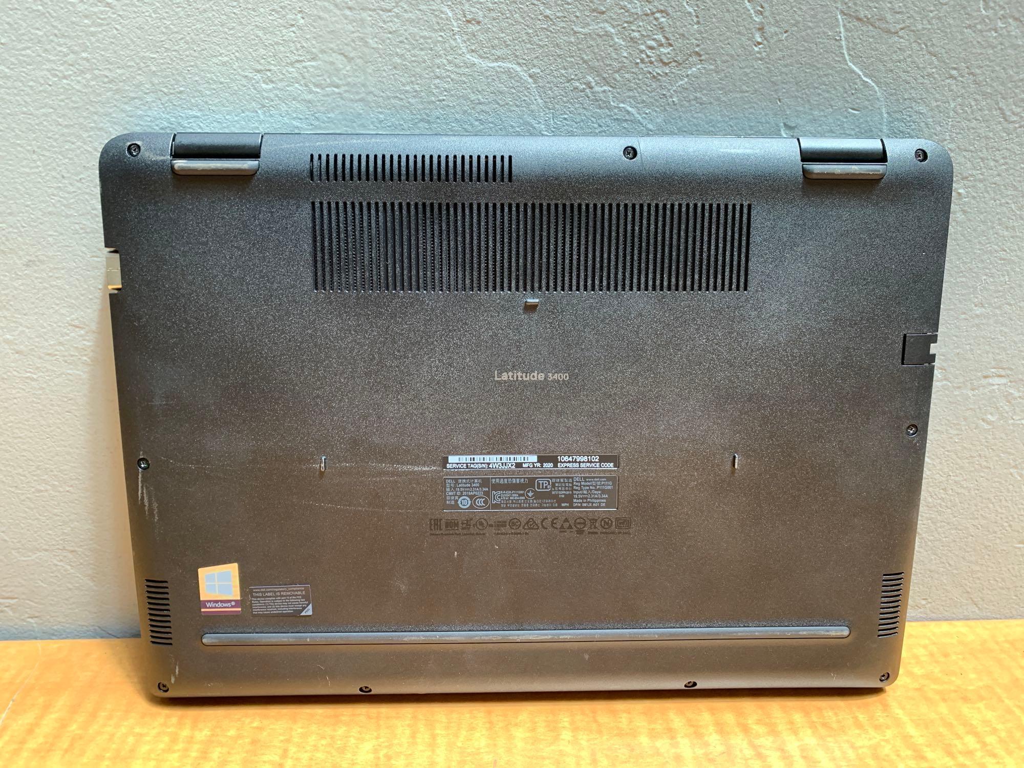Dell Latitude 3400 Laptop Intel i7-8565 1.8GHz 8GB 256GB SSD Wifi BT NO OS - Freezes