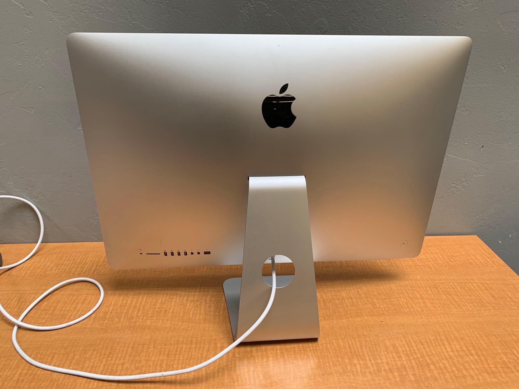 Apple iMac17,1 AIO 27" LCD Quad Intel i5-6500 3.2GHz 16GB 1TB Wifi Bt AMD Radeon 2GB Monterey - 2015
