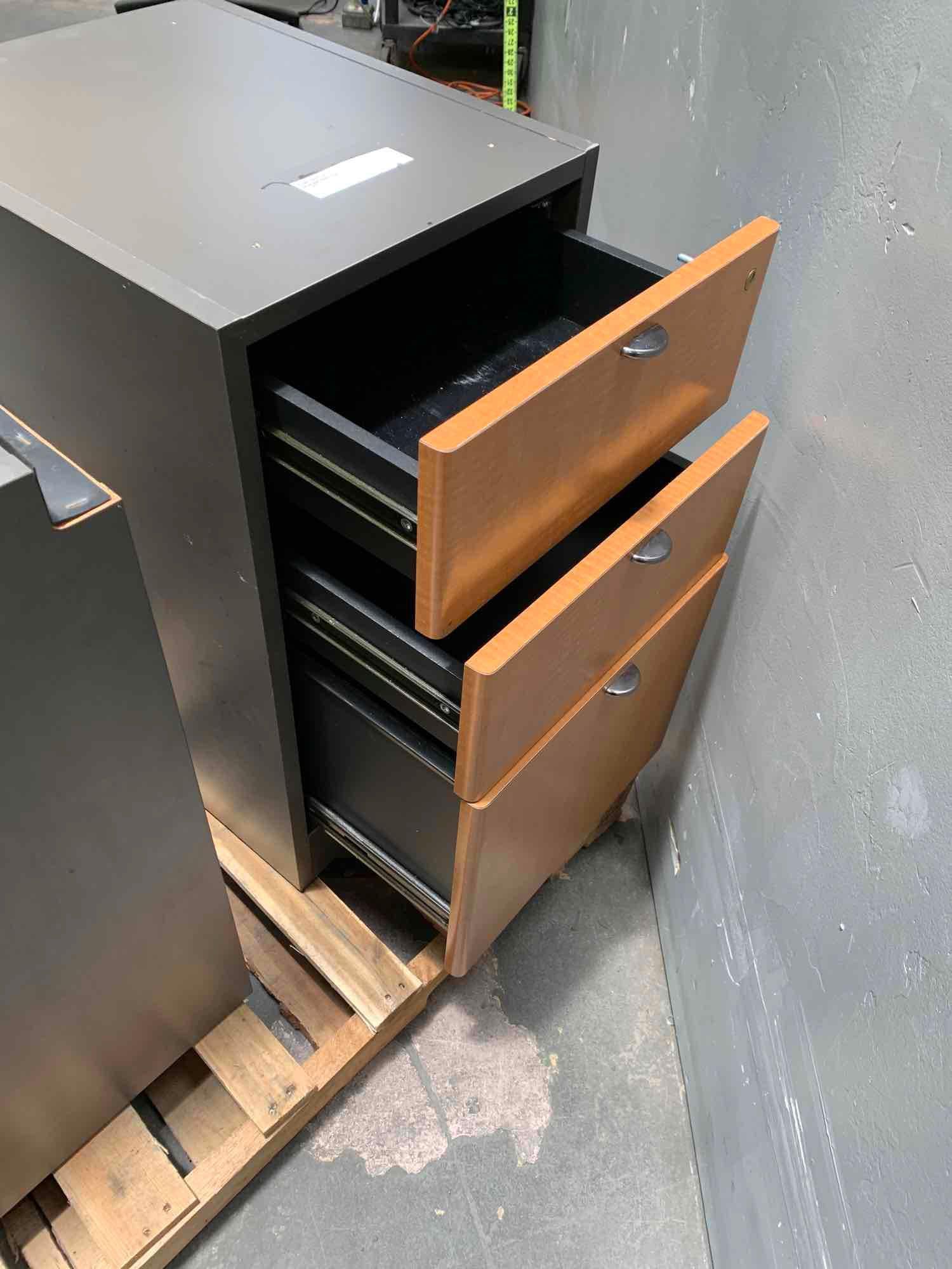 3pcs - Omni Pacific Under Desk Filing Cabinets 16" x 22" x 28"