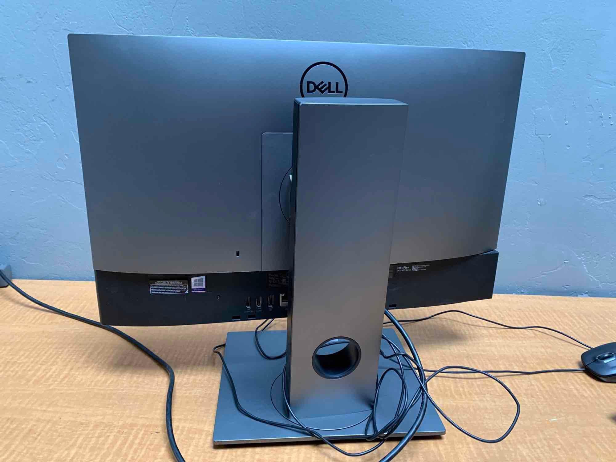 Dell Optiplex 7470 23.8" LCD AIO Intel i7-9700 3.0GHz 8GB DDR4 256GB SSD Wifi Bt HDMI Win 11 Pro
