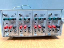 Tektronix TM-504 Chassy with 4 AM-501 Operational Amplifiers