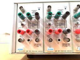 Tektronix TM-504 Chassy with 4 AM-501 Operational Amplifiers