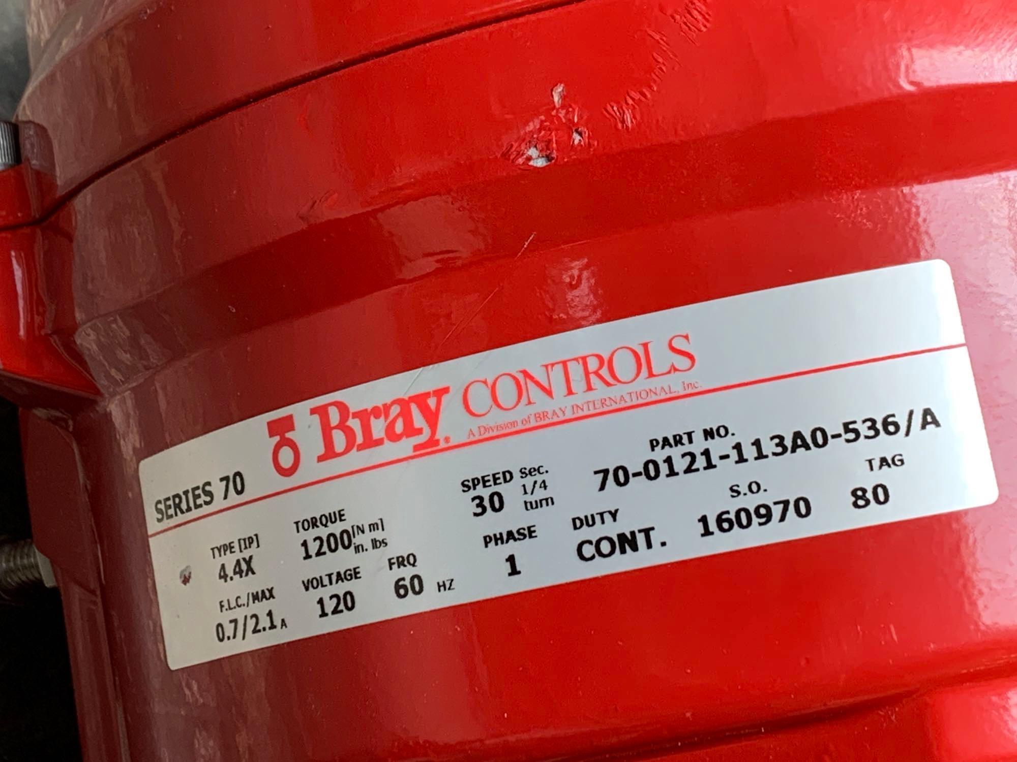 4pcs - Bray Series 70 Electric Valve Actuators