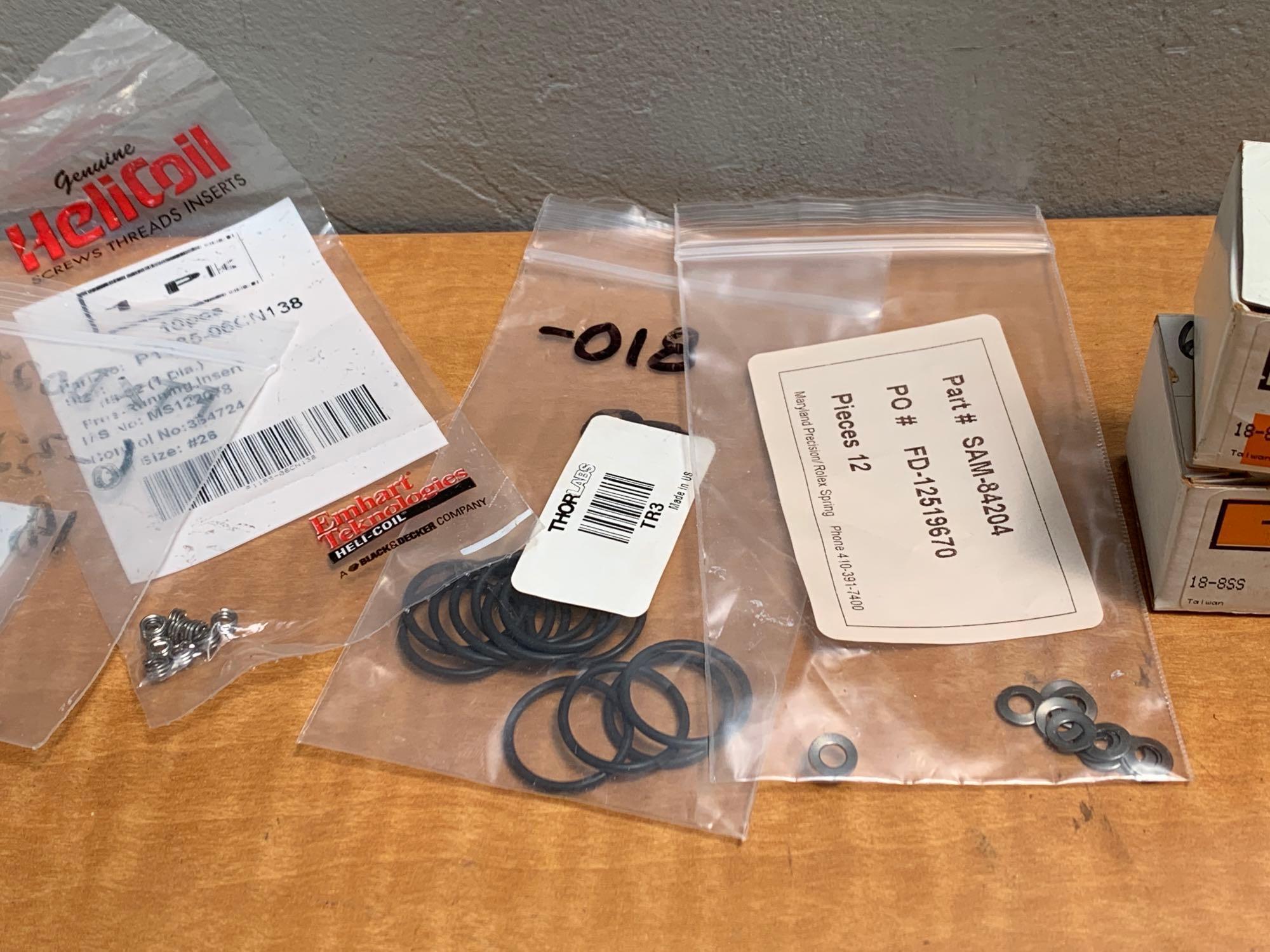 O Rings Different Sizes / Vitton / Thorlabs / Simrit Simriz Seals