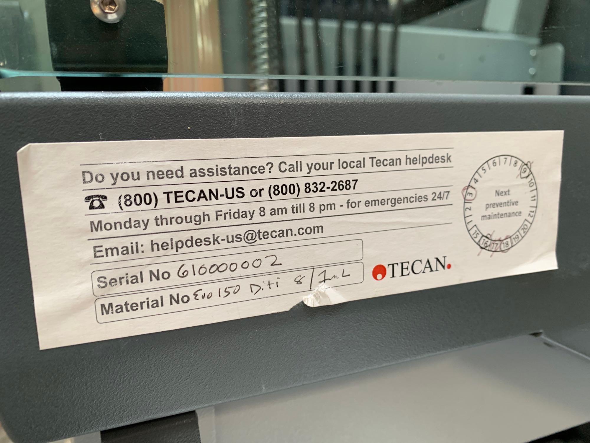 Tecan Freedom EVO 150 Liquid Handling Workstation