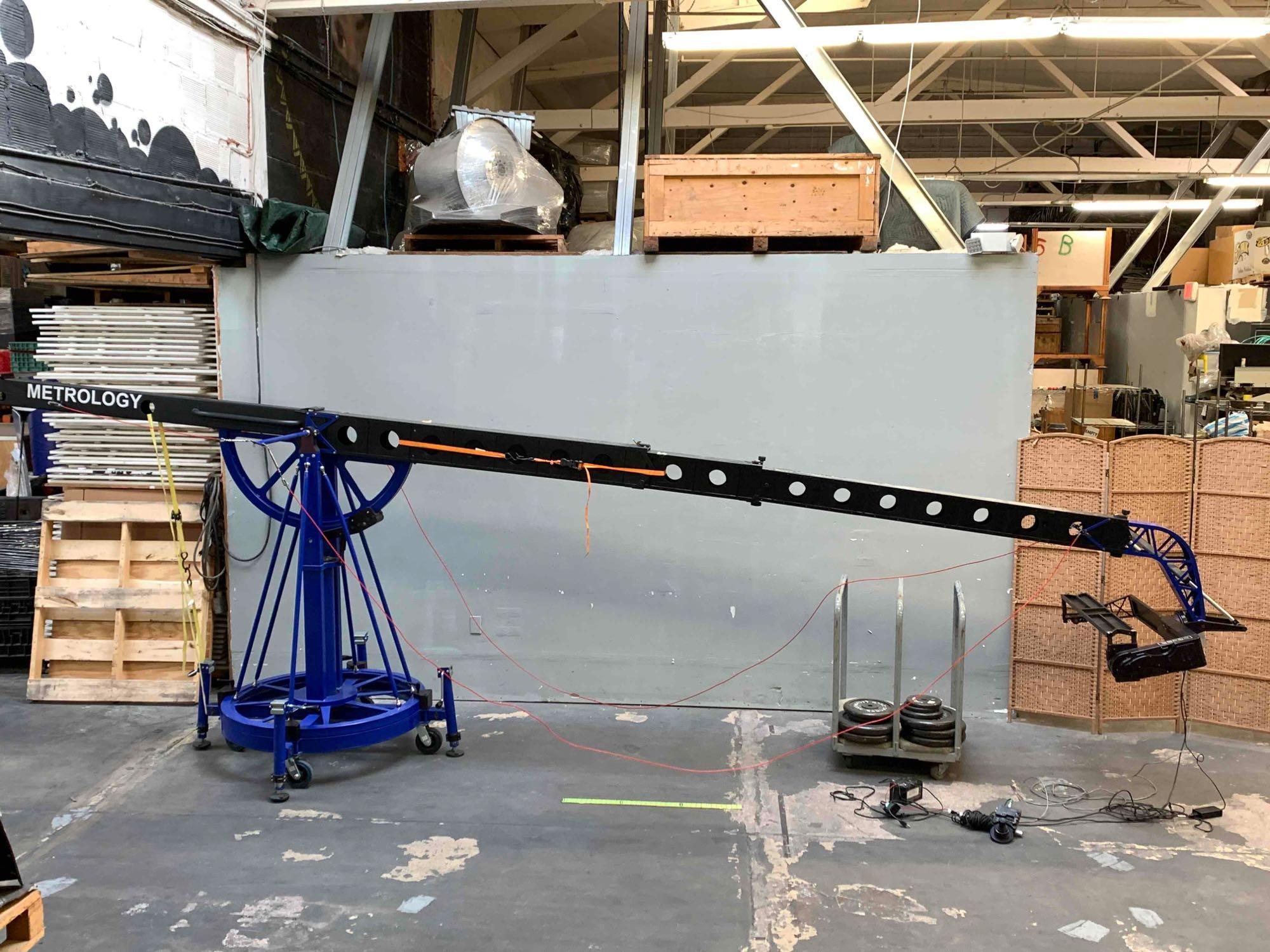 Metrology / Talon 24ft Long Camera Crane with Pan - Tilt Talon Jib