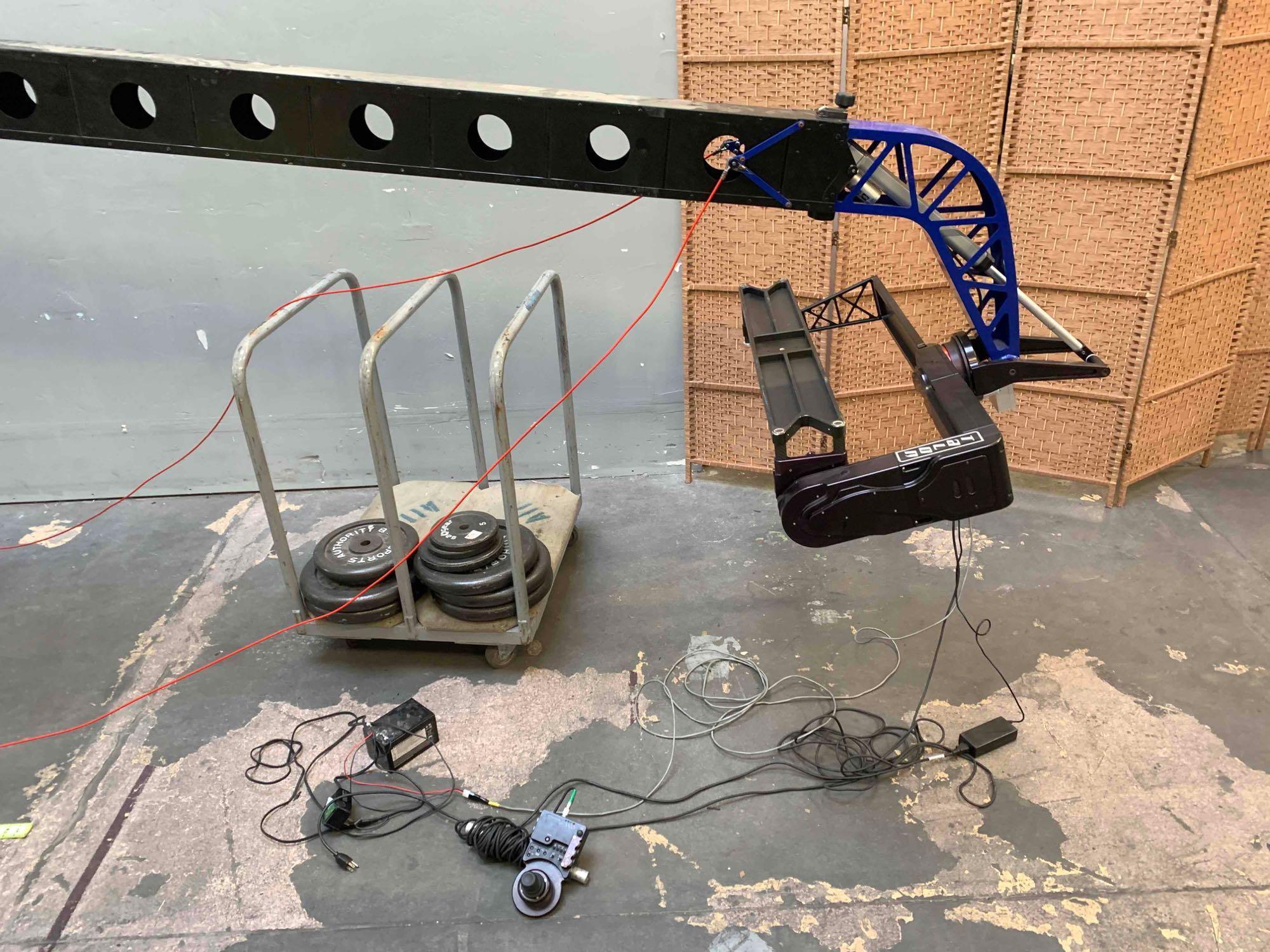 Metrology / Talon 24ft Long Camera Crane with Pan - Tilt Talon Jib