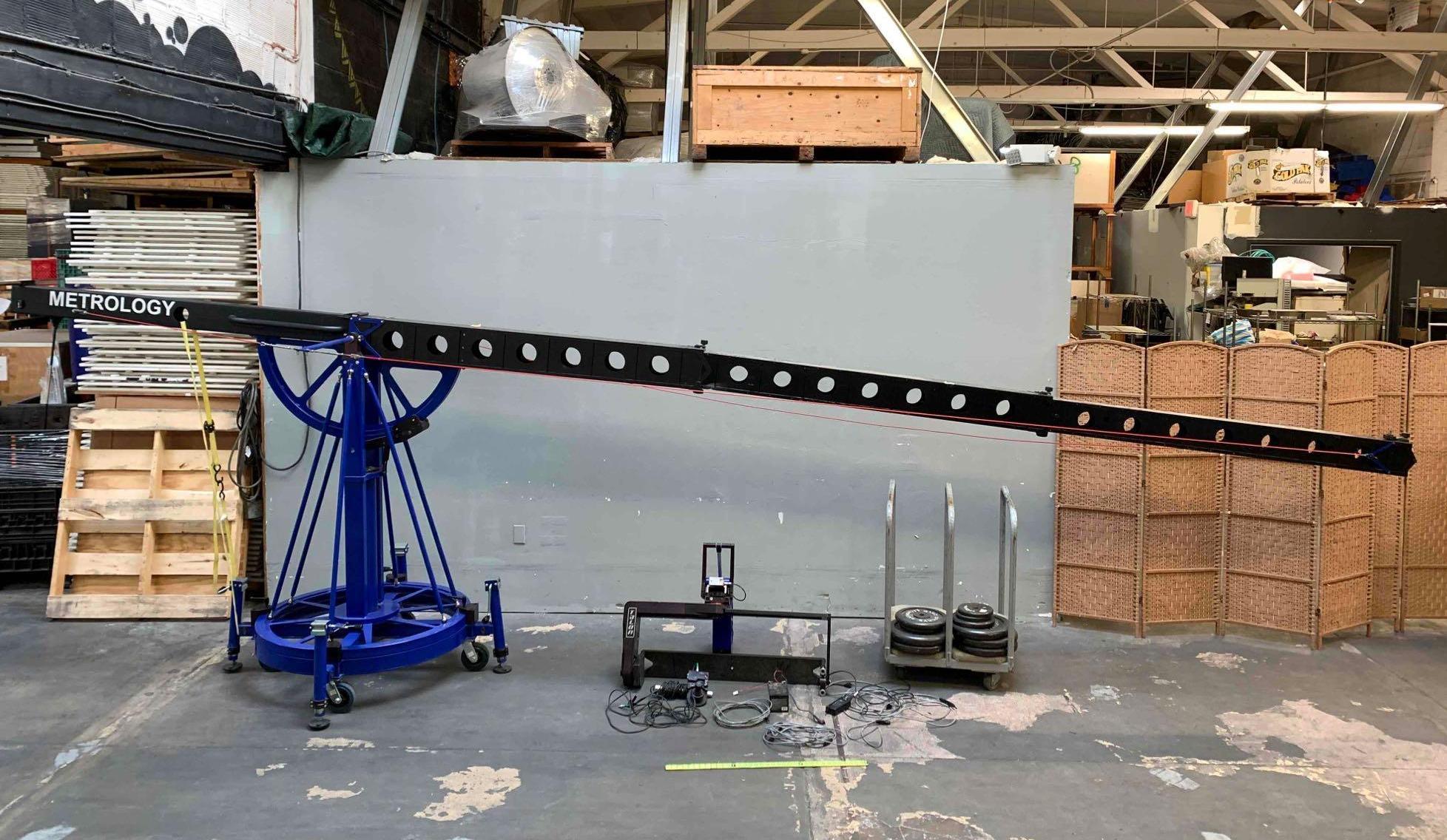 Metrology / Talon 24ft Long Camera Crane with Pan - Tilt Talon Jib