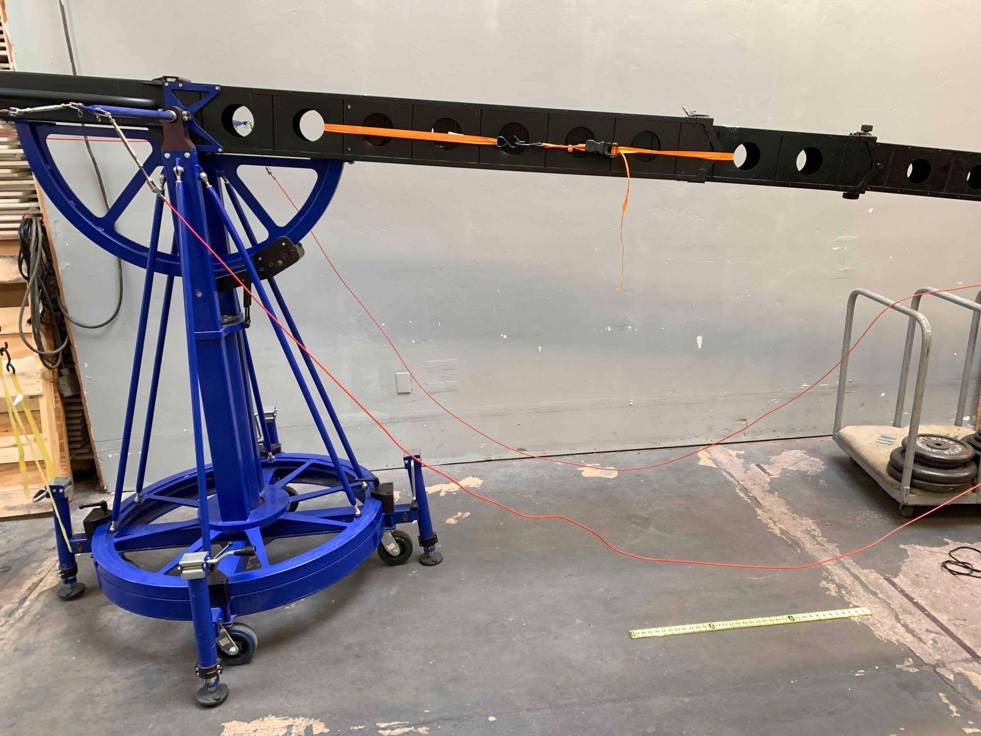 Metrology / Talon 24ft Long Camera Crane with Pan - Tilt Talon Jib