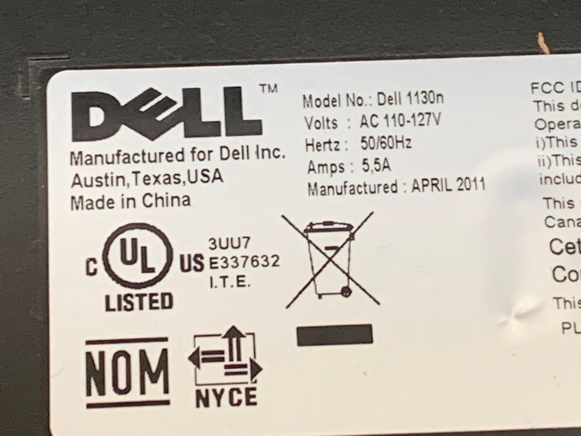 Dell 1130n Monochrome Laser Printer