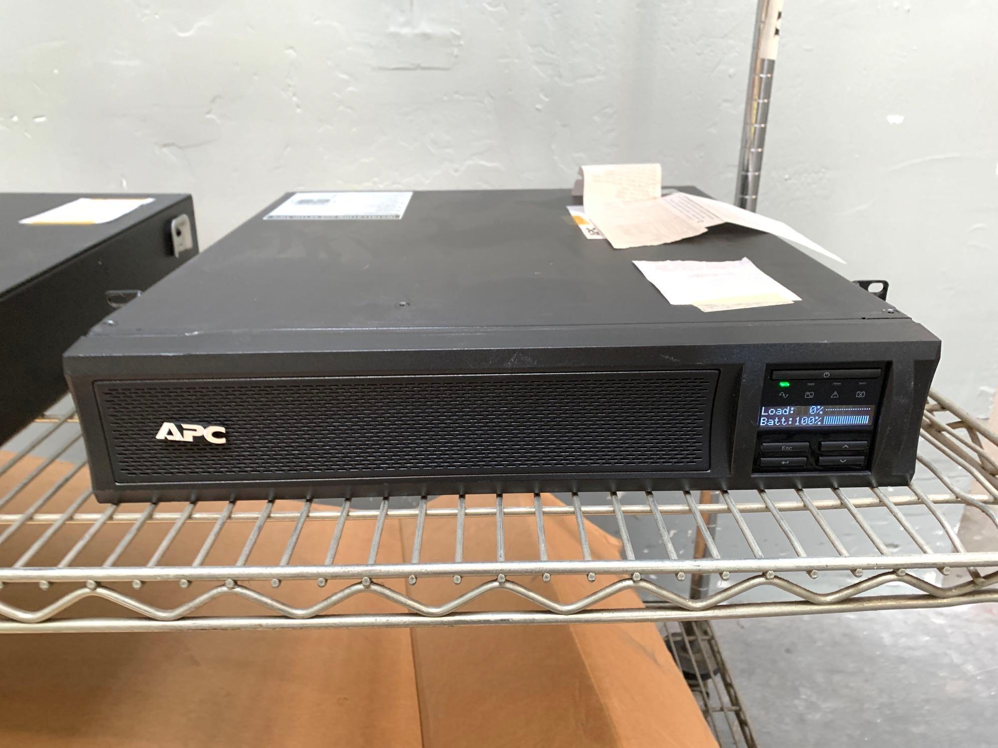 2pcs - APC Smart-UPS X 1500 UPS & 48VDC External Battery Pack