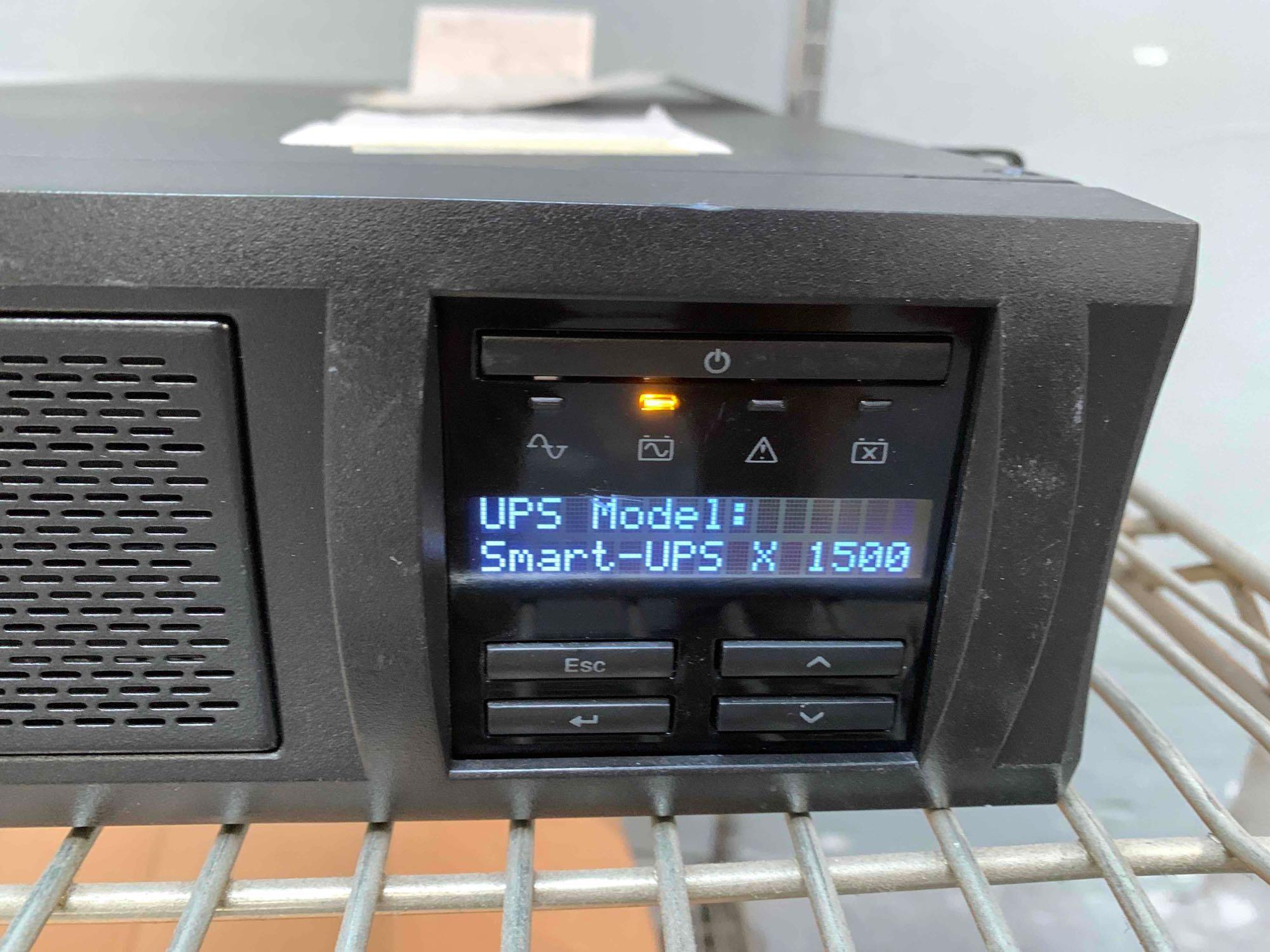 2pcs - APC Smart-UPS X 1500 UPS & 48VDC External Battery Pack