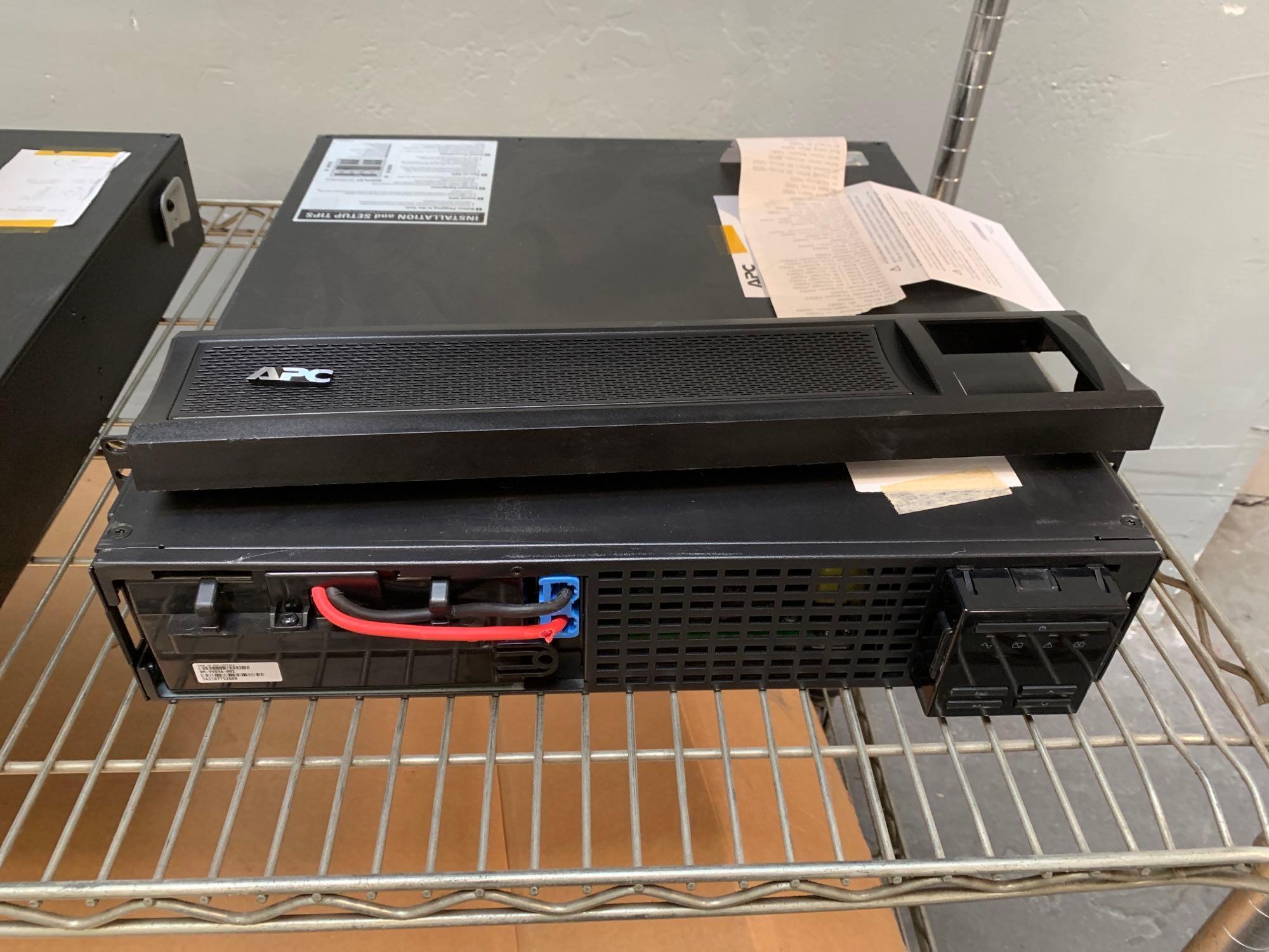 2pcs - APC Smart-UPS X 1500 UPS & 48VDC External Battery Pack