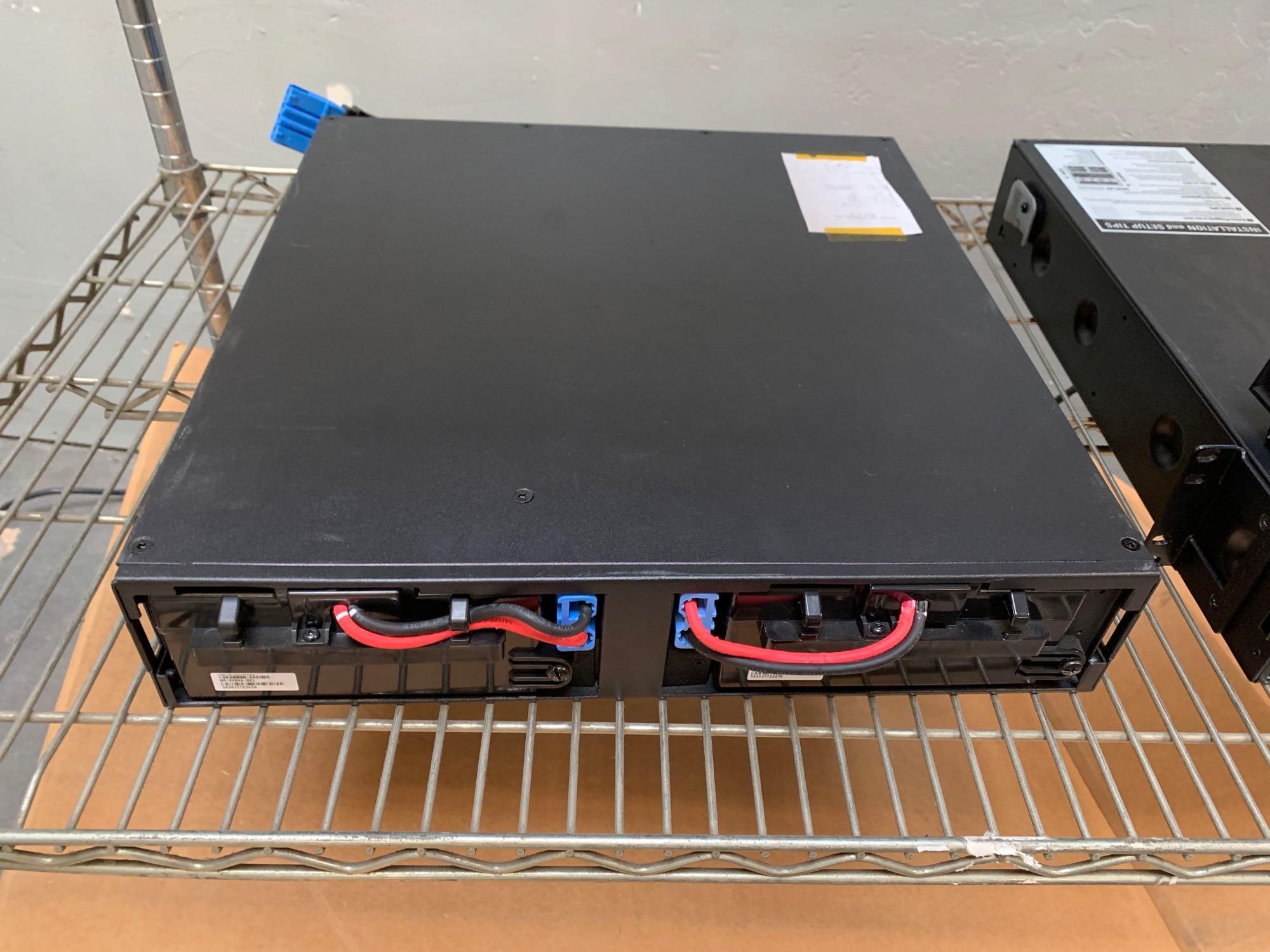 2pcs - APC Smart-UPS X 1500 UPS & 48VDC External Battery Pack