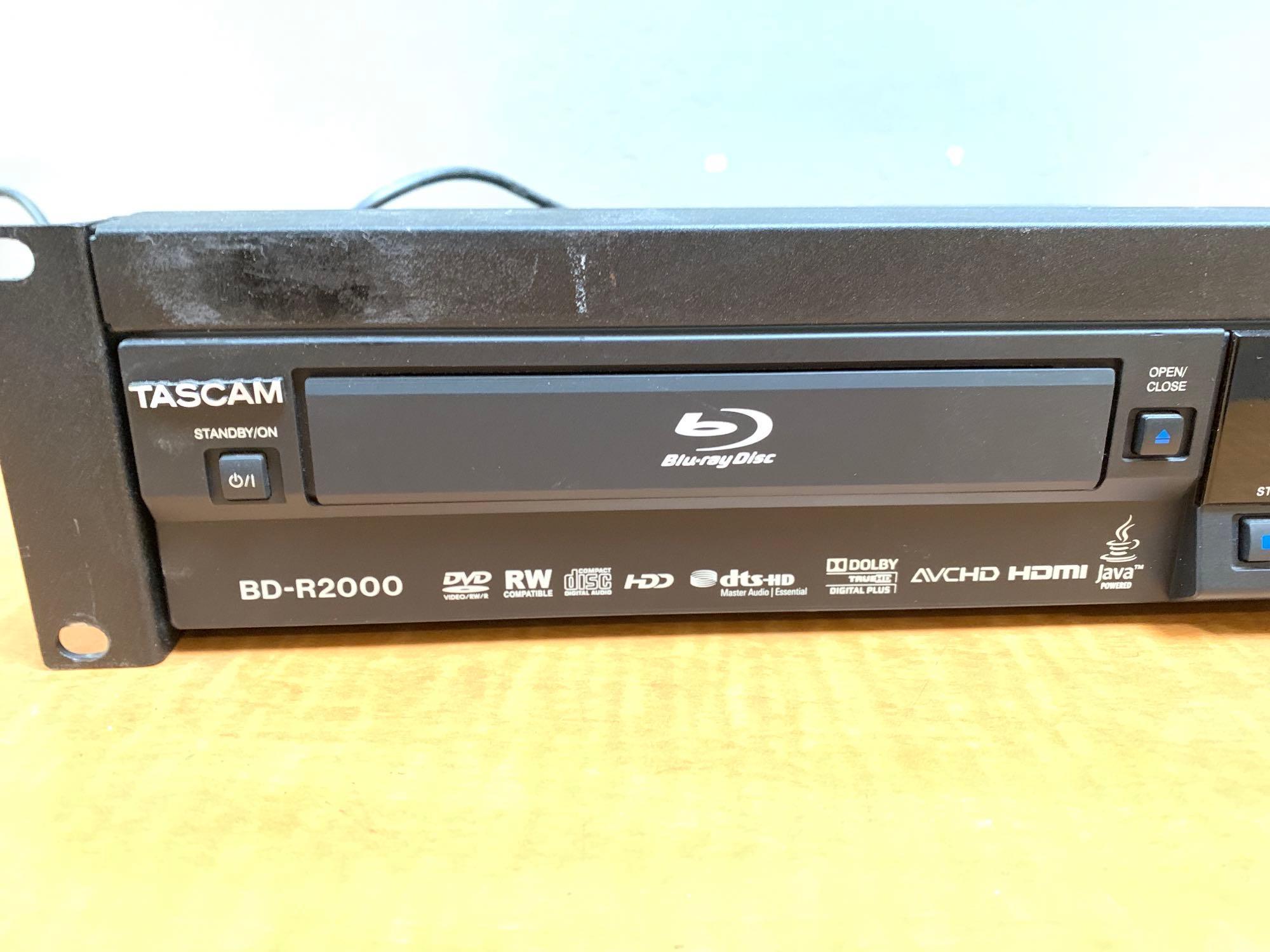 Tascam Rackmount BD-R2000 Blu-ray/DVD Recorder