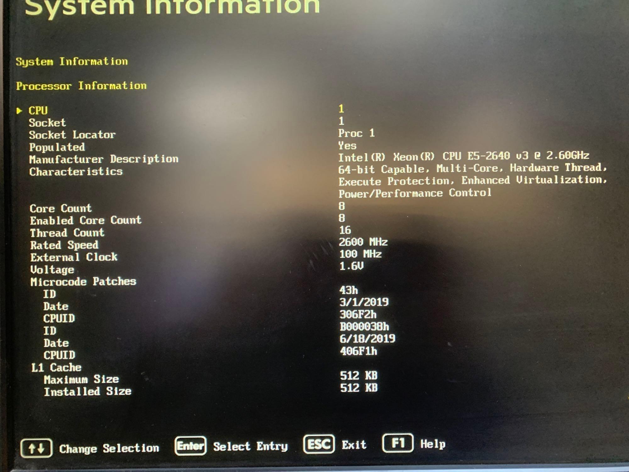 HP Proliant DL360 Gen 9 Server 2x-Intel Xeon E5-2640 v3 2.6GHz 16 Cores 32GB DDR4 NO OS NO HD