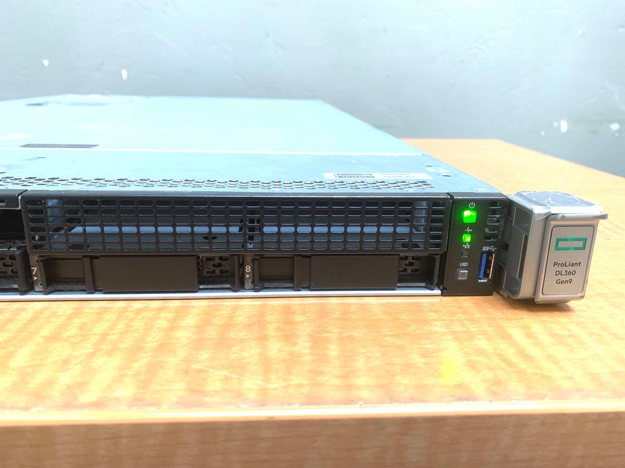 HP Proliant DL360 Gen 9 Server 2x-Intel Xeon E5-2640 v3 2.6GHz 16 Cores 32GB DDR4 NO OS NO HD