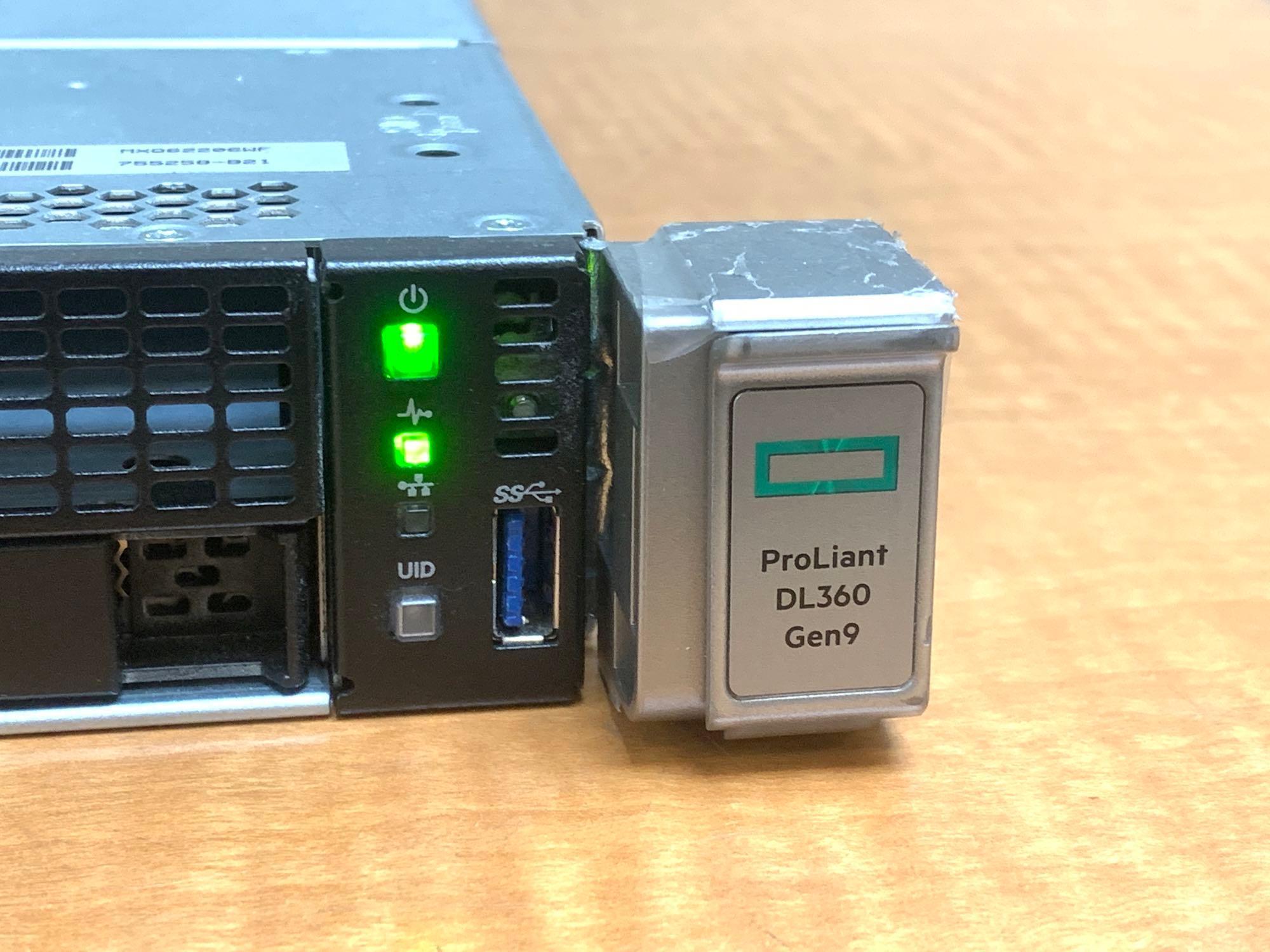 HP Proliant DL360 Gen 9 Server 2x-Intel Xeon E5-2640 v3 2.6GHz 16 Cores 32GB DDR4 NO OS NO HD