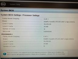 Dell EMC VxRail E460F Server Dual Intel Xeon E5-2697 v4 2.3Ghz 36 Cores 256GB ECC DDR4 NO OS NO HD