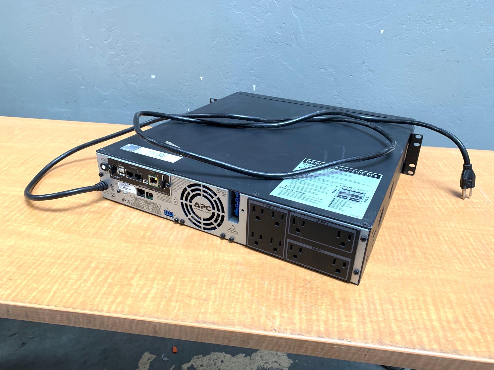 APC Smart-UPS X 1500 UPS with 48VDC Battery