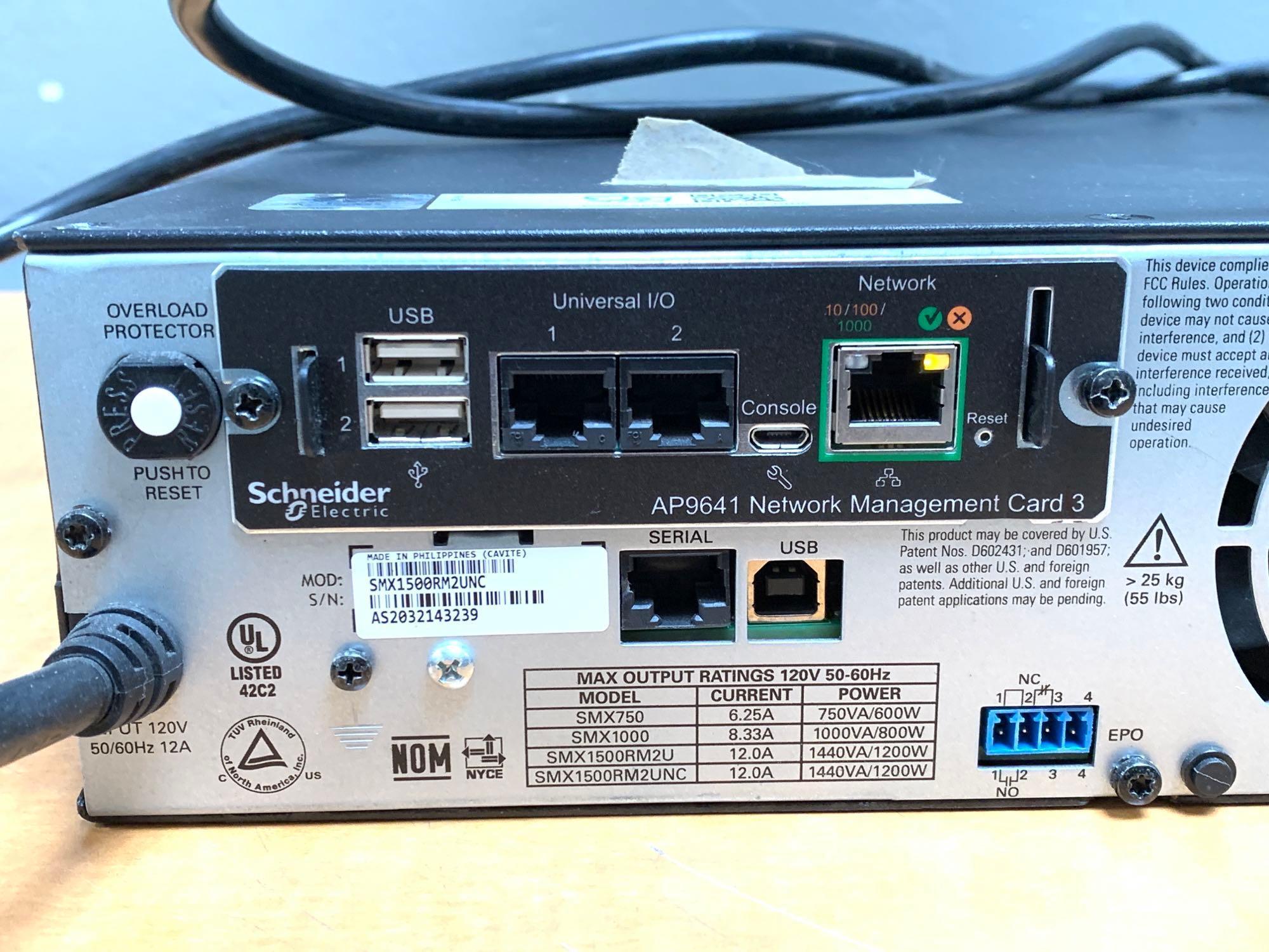 APC Smart-UPS X 1500 UPS with 48VDC Battery