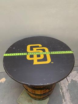 SD 36" whiskey barrel / wine barrel / round table / belly bar