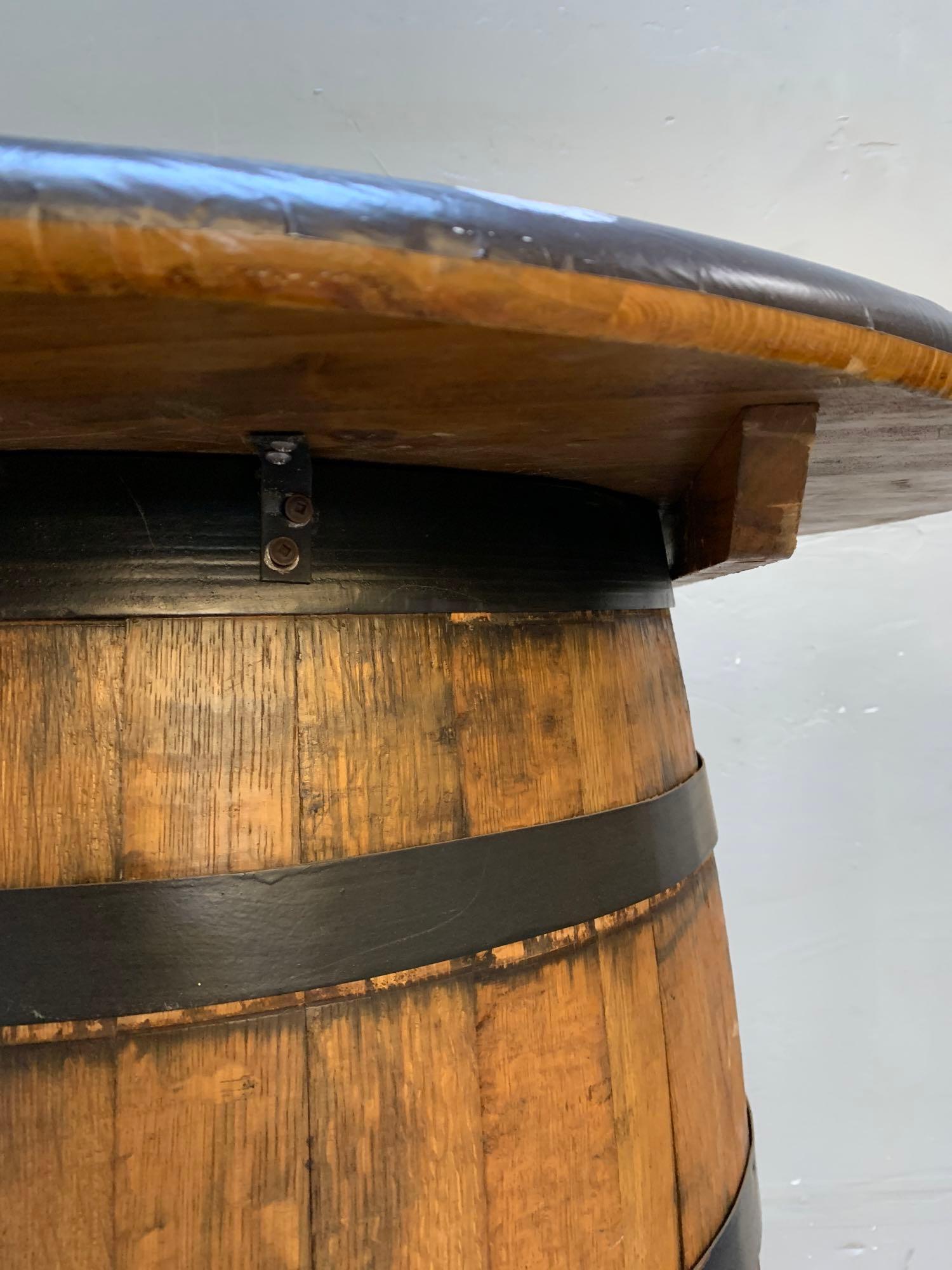 SD 36" whiskey barrel / wine barrel / round table / belly bar