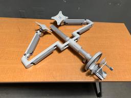 Dual Monitor Arm Desk Mount Stand