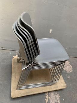6pcs - KI Matrix Stackable Chairs