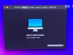 Apple iMac18,2 21.5" Retina 4k Intel i7-7700 3.6GHz 32GB DDR4 1TB Fusion AMD 4GB Monterey - 2017