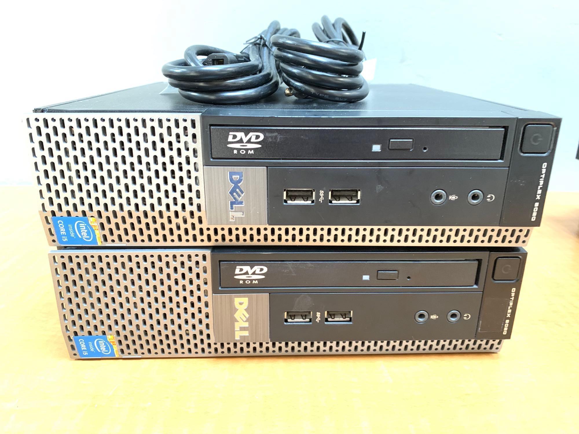4pcs - Dell Optiplex 9020 Desktop Computers Intel i5-4590 3.0GHz 8GB 320GB SATA Win 10