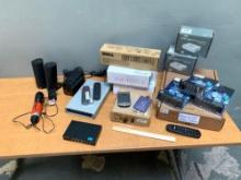 Mixed Electronics / Screwdriver / Dell remotes / Toner / Speakers / PDA / Code Blue / Switch