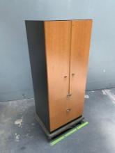 OmniPacific Tall Storage Cabinet 2 Doors / 2 Drawers 30" x 26" x 72"