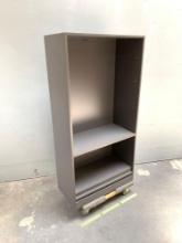 Gray Wooden Bookcase 36" x 18" x 72.25"