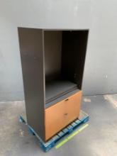 OmniPacific Tall Storage / Filing Cabinet 2 Drawers 36" x 26" x 72.5"
