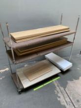 17pcs - Wooden Panels of Different Sizes