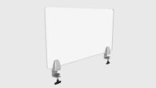 6pcs - SitOnIt Seating Worksurface Frosted Acrylic Screens 24" x 29"