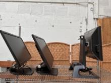 3pcs - Computer / LCD Monitors / HP / Dell