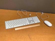 Apple Wired USB Keyboard A1243 & Wired USB Mouse A1152