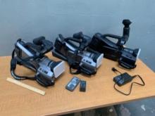 3pcs - Panasonic Mini DV Camcorders AG-DVC7 / AG-DVC20P