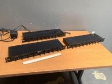 3pcs - Rane MLM 82 & MLM 82a 8 Channel Microphone / Line Mixers