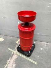 Snap-on YA743 Waste Oil Drain with 16 Gallon Drum - NEW