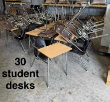 Virco M-9400BR 9000 Classroom Student desk/chair combo 18" x 24" Top 30pcs