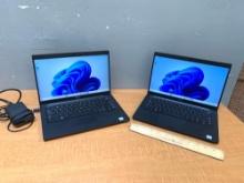 2pcs - Dell Latitude 7390 Laptops Intel i7-8650 1.9GHz 8GB DDR4 256GB Wifi Bt HDMI Win11