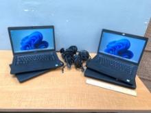 4pcs - Dell Latitude 5490 14" LCD Laptops Intel i7-8650 1.9GHz 8GB DDR4 256GB SSD Wifi Bt HDMI Win11