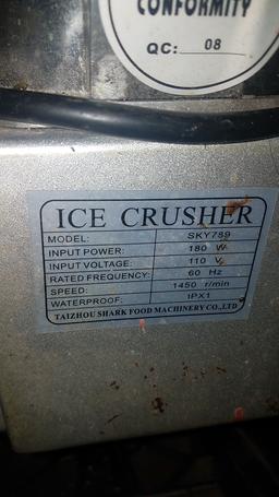 Ice crusher