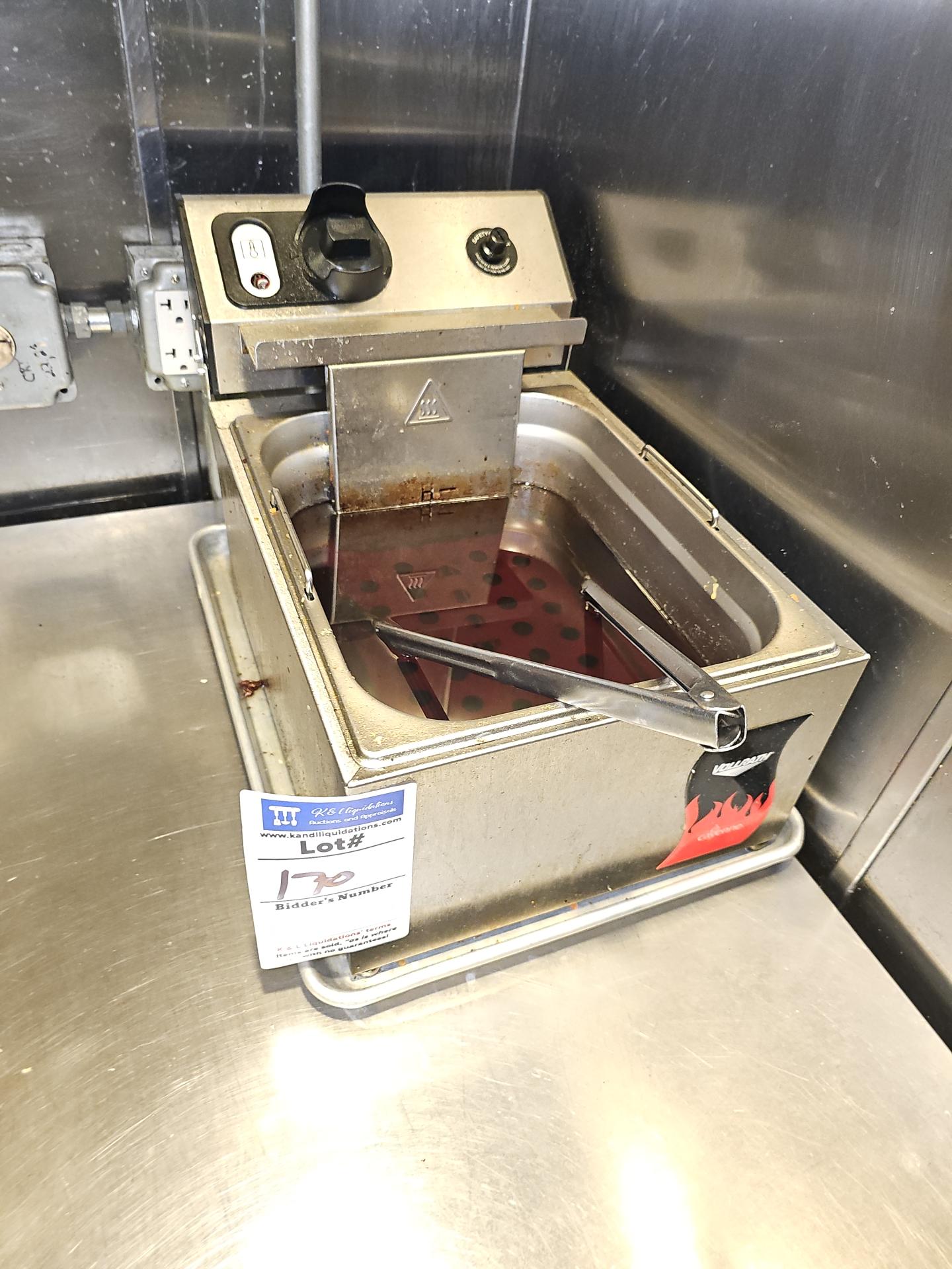 Vollrath table top electric fryer