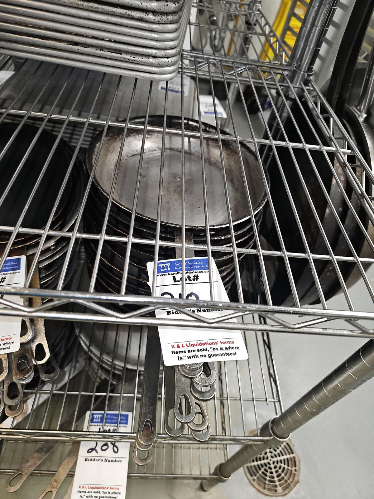 Used Commercial cooking Pans