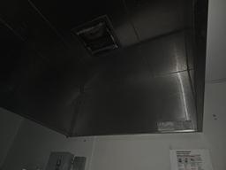 Stainless steel exhaust hood 4' x 4' (Only hood, no fan)