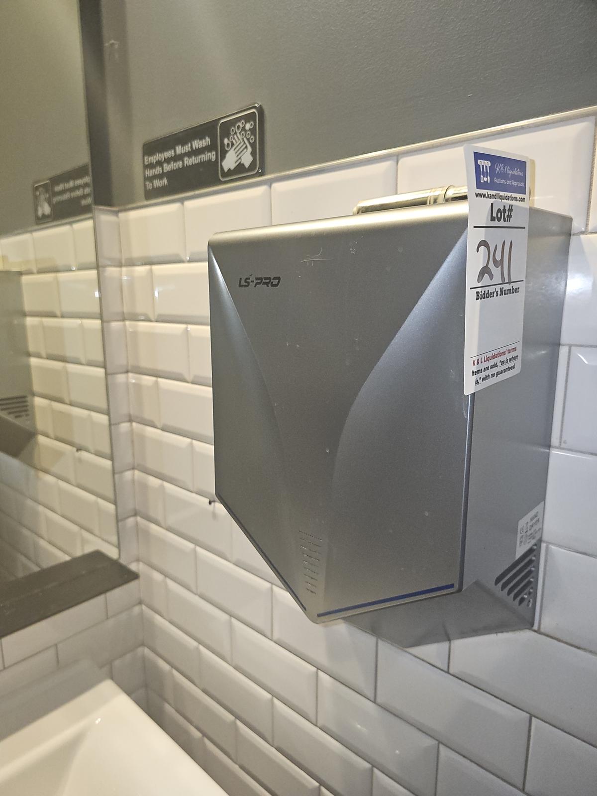 LS- Pro wall mounted hand dryer